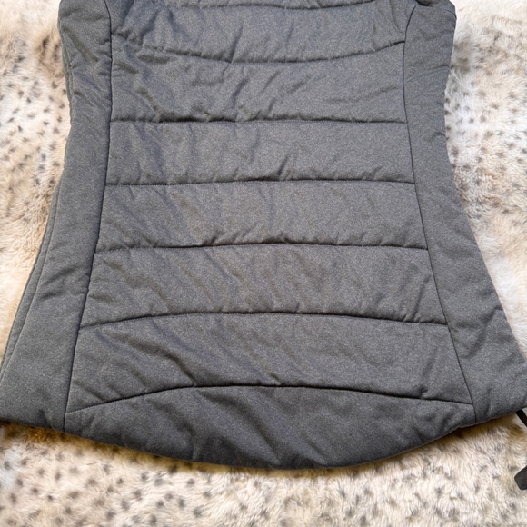 CALIA Gray Women's Hooded Puffer Vest - Size Small - Picture 4 of 15